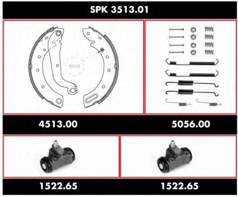 REMSA SPK351301 Комплект тормозов, барабанный тормозной механизм