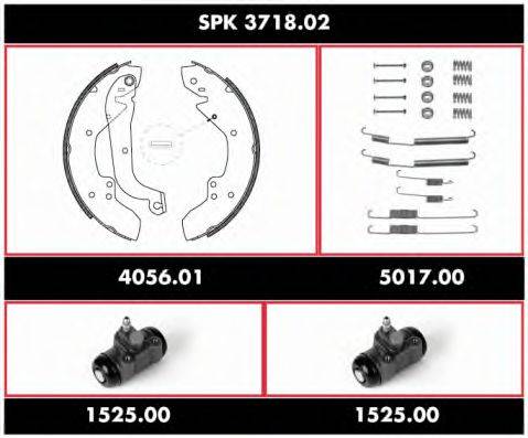 REMSA SPK371802 Комплект тормозов, барабанный тормозной механизм