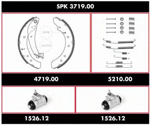 REMSA SPK371900 Комплект тормозов, барабанный тормозной механизм