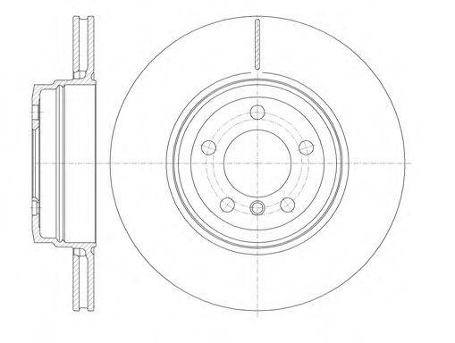 REMSA 6114110 Тормозной диск