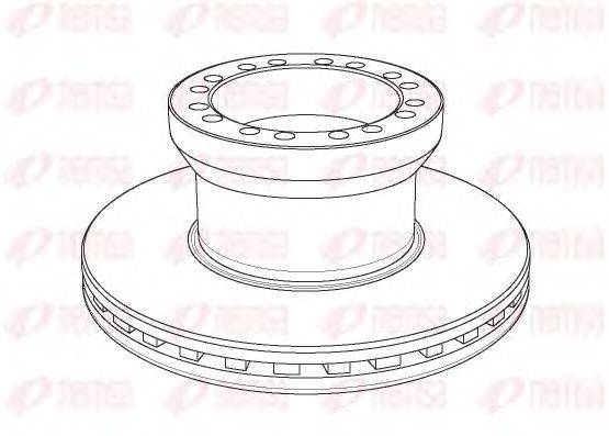 REMSA NCA115520 Тормозной диск