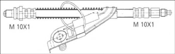 REMSA 190368 Тормозной шланг