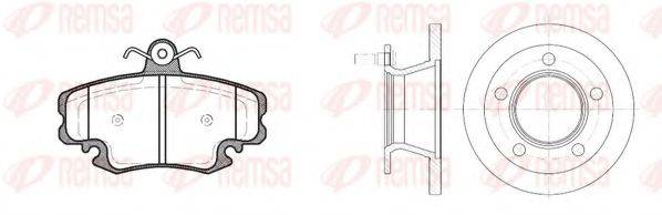 REMSA 814200 Комплект тормозов, дисковый тормозной механизм
