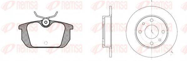 REMSA 823100 Комплект тормозов, дисковый тормозной механизм