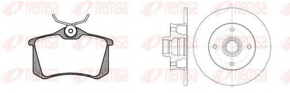 REMSA 826302 Комплект тормозов, дисковый тормозной механизм