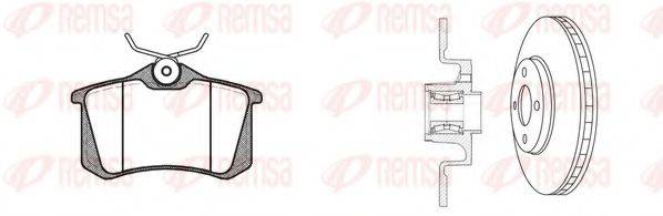 REMSA 826320 Комплект тормозов, дисковый тормозной механизм