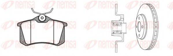 REMSA 826328 Комплект тормозов, дисковый тормозной механизм