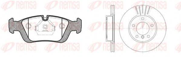REMSA 838401 Комплект тормозов, дисковый тормозной механизм