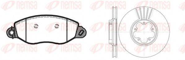 REMSA 877203 Комплект тормозов, дисковый тормозной механизм