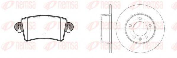 REMSA 883300 Комплект тормозов, дисковый тормозной механизм