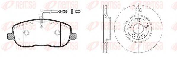 REMSA 887900 Комплект тормозов, дисковый тормозной механизм