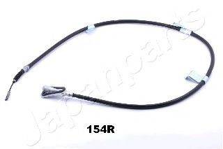 JAPANPARTS BC154R Трос, стояночная тормозная система