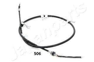JAPANPARTS BC506 Трос, стояночная тормозная система