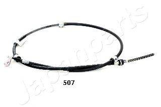 JAPANPARTS BC507 Трос, стояночная тормозная система