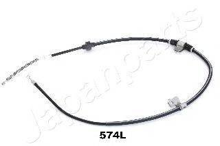 JAPANPARTS BC574L Трос, стояночная тормозная система