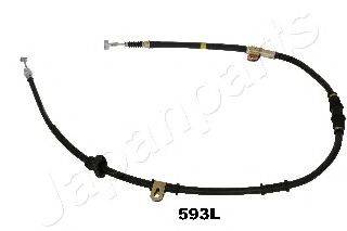JAPANPARTS BC593L Трос, стояночная тормозная система