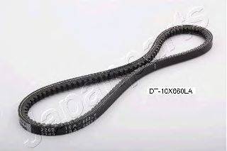JAPANPARTS DT10X660LA Клиновой ремень