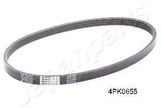 JAPANPARTS DV4PK0655 Поликлиновой ремень