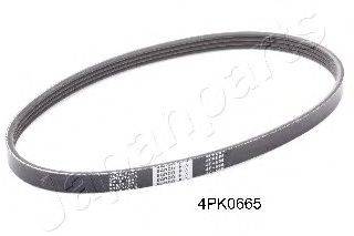 JAPANPARTS DV4PK0665 Поликлиновой ремень