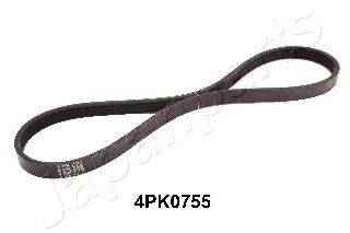 JAPANPARTS DV4PK0755 Поликлиновой ремень