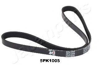 JAPANPARTS DV5PK1005 Поликлиновой ремень