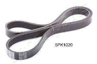 JAPANPARTS DV5PK1020 Поликлиновой ремень