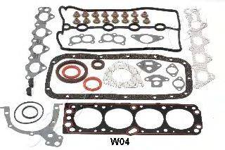 JAPANPARTS KMW04 Комплект прокладок, двигатель