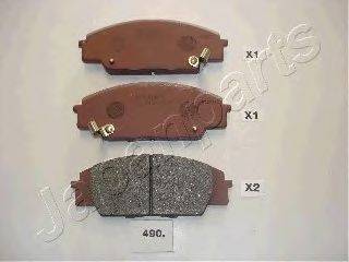 JAPANPARTS PA490AF Комплект тормозных колодок, дисковый тормоз