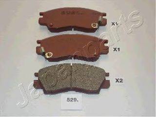 JAPANPARTS PA529AF Комплект тормозных колодок, дисковый тормоз