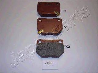 JAPANPARTS PP129AF Комплект тормозных колодок, дисковый тормоз