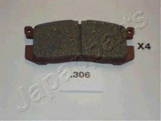 JAPANPARTS PP306AF Комплект тормозных колодок, дисковый тормоз