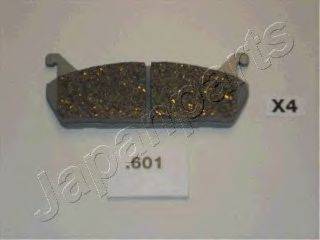 JAPANPARTS PP601AF Комплект тормозных колодок, дисковый тормоз