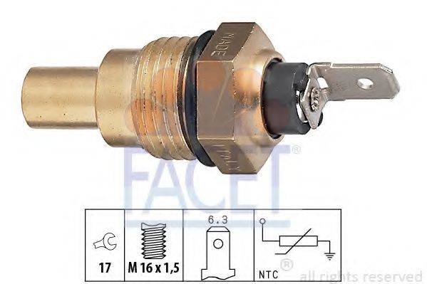 FACET 73041 Датчик, температура охлаждающей жидкости