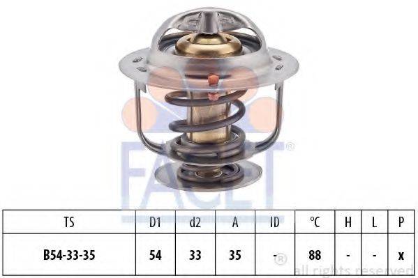 FACET 78248S Термостат, охлаждающая жидкость
