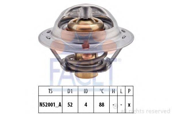 FACET 78232S Термостат, охлаждающая жидкость
