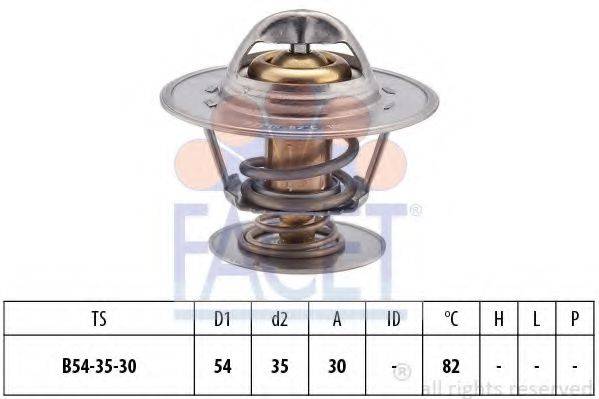 FACET 78221S Термостат, охлаждающая жидкость