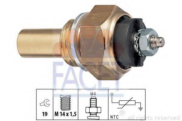 FACET 73112 Датчик, температура охлаждающей жидкости