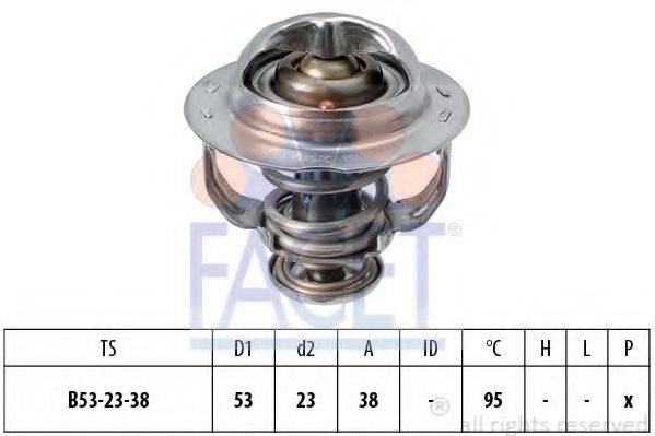 FACET 78742S Термостат, охлаждающая жидкость