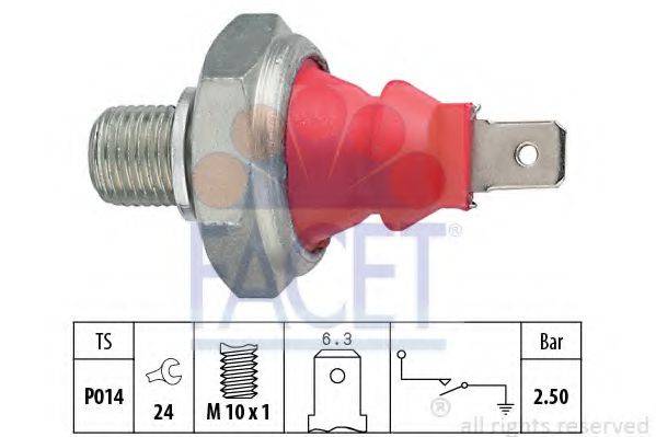 FACET 70111 Датчик давления масла