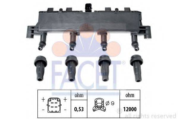 FACET 96303 Катушка зажигания