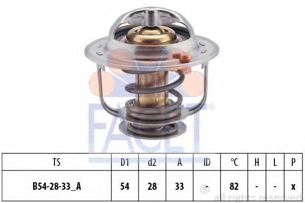 FACET 78371S Термостат, охлаждающая жидкость