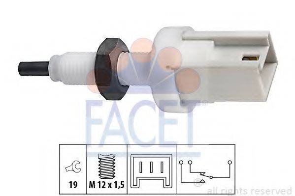 FACET 71067 Выключатель фонаря сигнала торможения