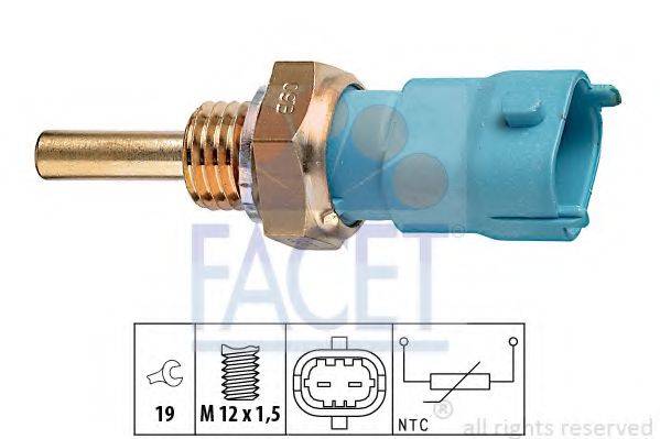 FACET 73239 Датчик, температура охлаждающей жидкости