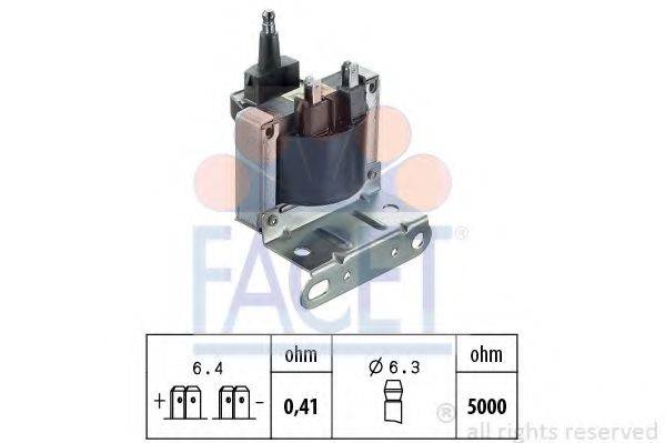 FACET 96010 Катушка зажигания