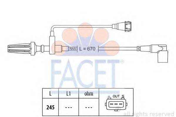 FACET 90154 Датчик импульсов; Датчик импульсов, маховик