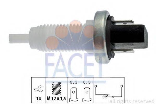 FACET 71001 Выключатель фонаря сигнала торможения