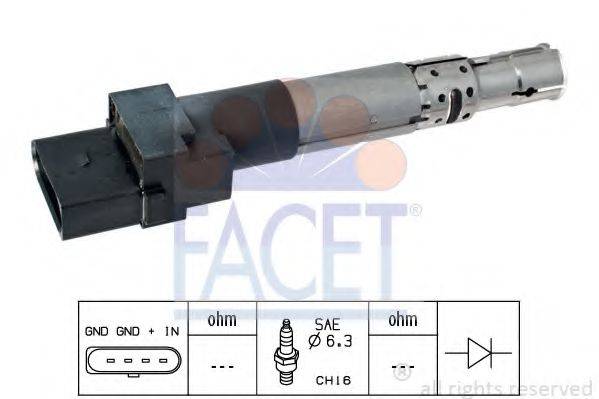 FACET 96334 Катушка зажигания