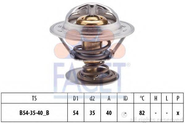 FACET 78641S Термостат, охлаждающая жидкость