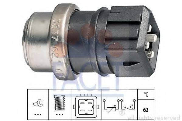 FACET 73537 Датчик, температура охлаждающей жидкости