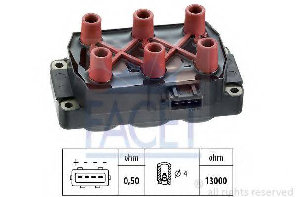 FACET 96071 Катушка зажигания